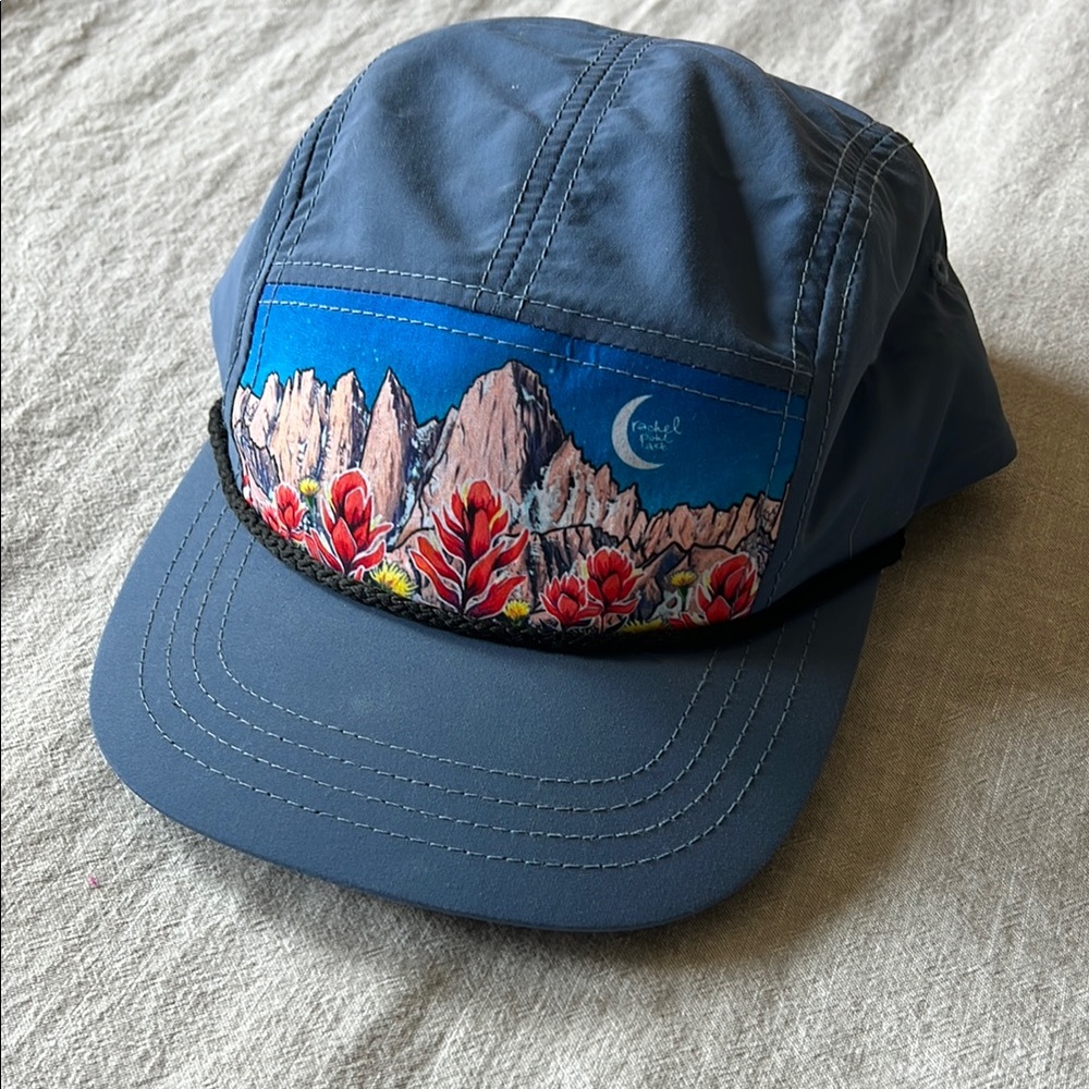 Rachel Pohl Art Whitney Paint Brush 5 Panel Hat